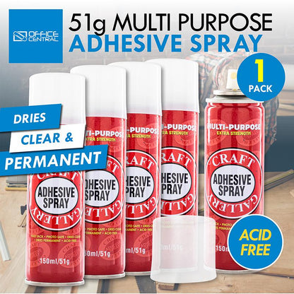 Adhesive Spray Multi Purpose 51g