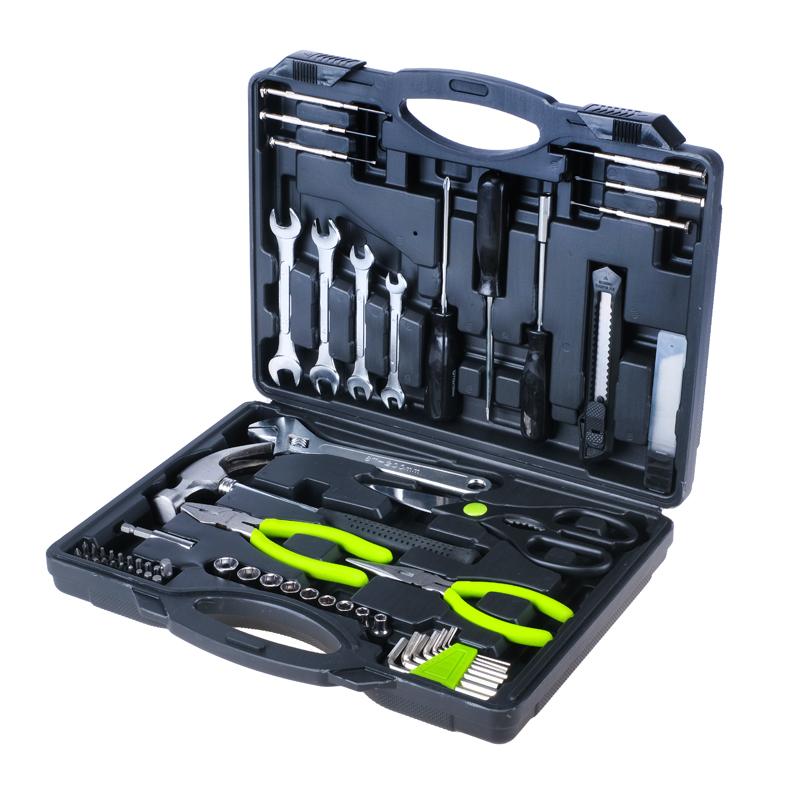 Tools Set 63pcs in Blow Mold Case