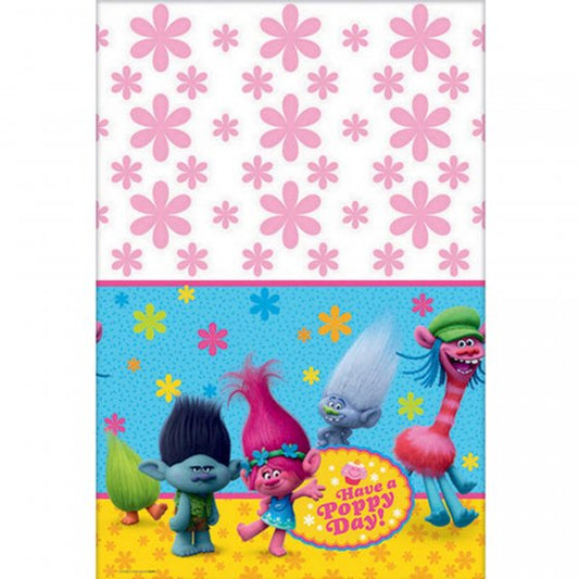 Trolls Birthday Theme Tablecover