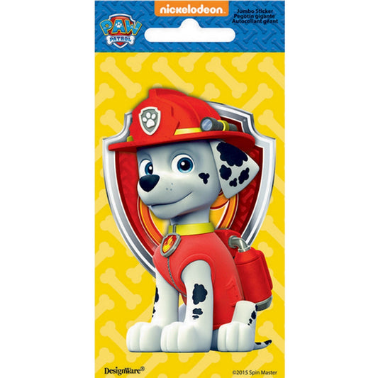 Stickers Jumbo Favor Paw Patrol Marshall