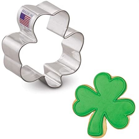 Four Leaf Clover Premium Tin Cookie Cutter