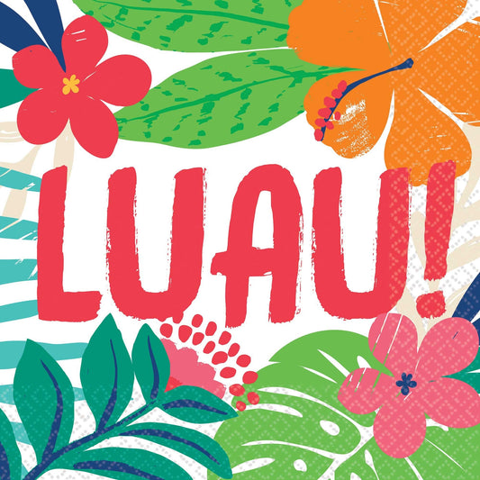 Tropical Jungle Luau Napkins