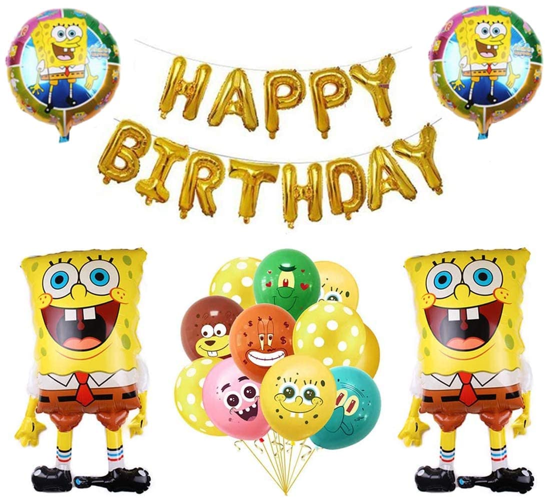 Balloon Weight Tote Spongebob Squarepants Birthday Party