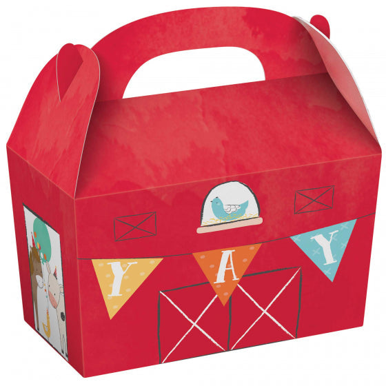 Barnyard Birthday Treat Boxes