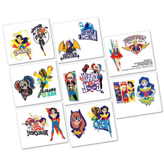 DC SUPERHERO GIRLS TATTOO