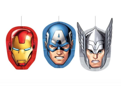 Avengers Honeycomb Birthday Decorations