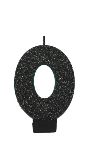 GLITTER BLACK #0