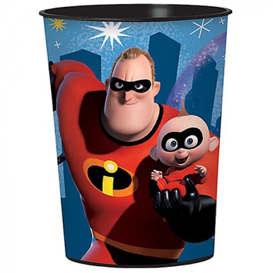 INCREDIBLES 2 16OZ 473ML FAVOR CUPS - PLASTIC