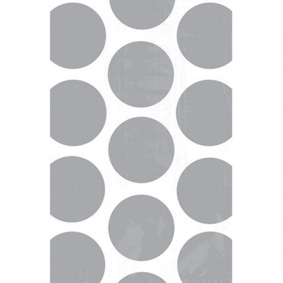 PAPER BAG POLKA DOT SILVER