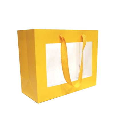 Gift Bags With Clear Window & Handle