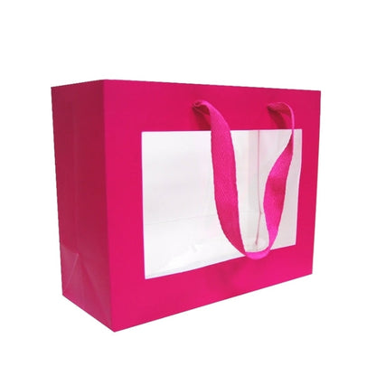 Gift Bags With Clear Window & Handle