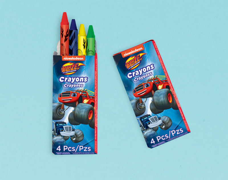 Blaze Crayons Favour