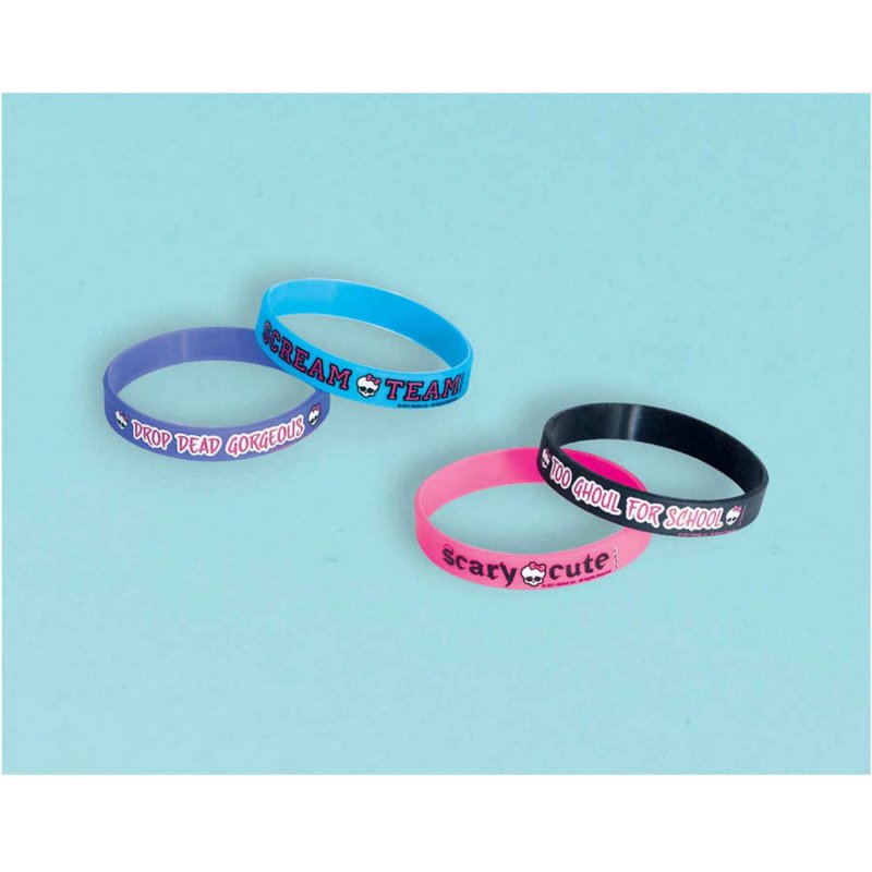 Monster High Rubber Bracelet Favor