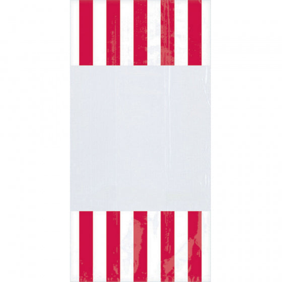 Cello Red & White Stripes Birthday Party Bags