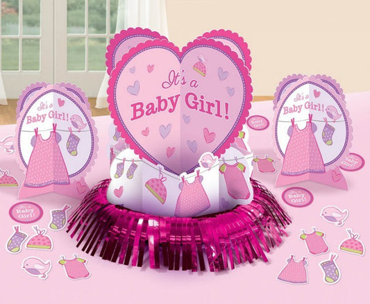 Girl Baby Shower Table Decorations