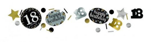 Sparkling Celebration 18th Birthday Confetti