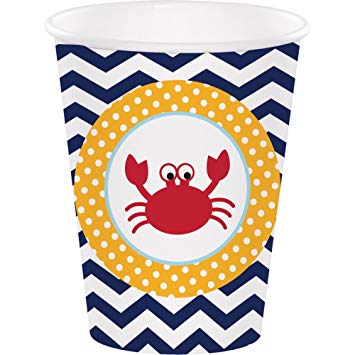 Ahoy Matey Birthday Paper Cups