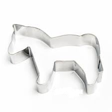 Horse - Zebra Stainless Steel Cookie Cutter