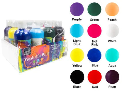 Assorted Colour Washable Paint