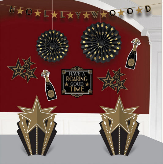 Hollywood Glitz & Glam Room Kit Decorations