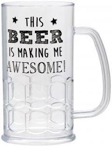 Chalkboard Birthday Tankard Beer Mug