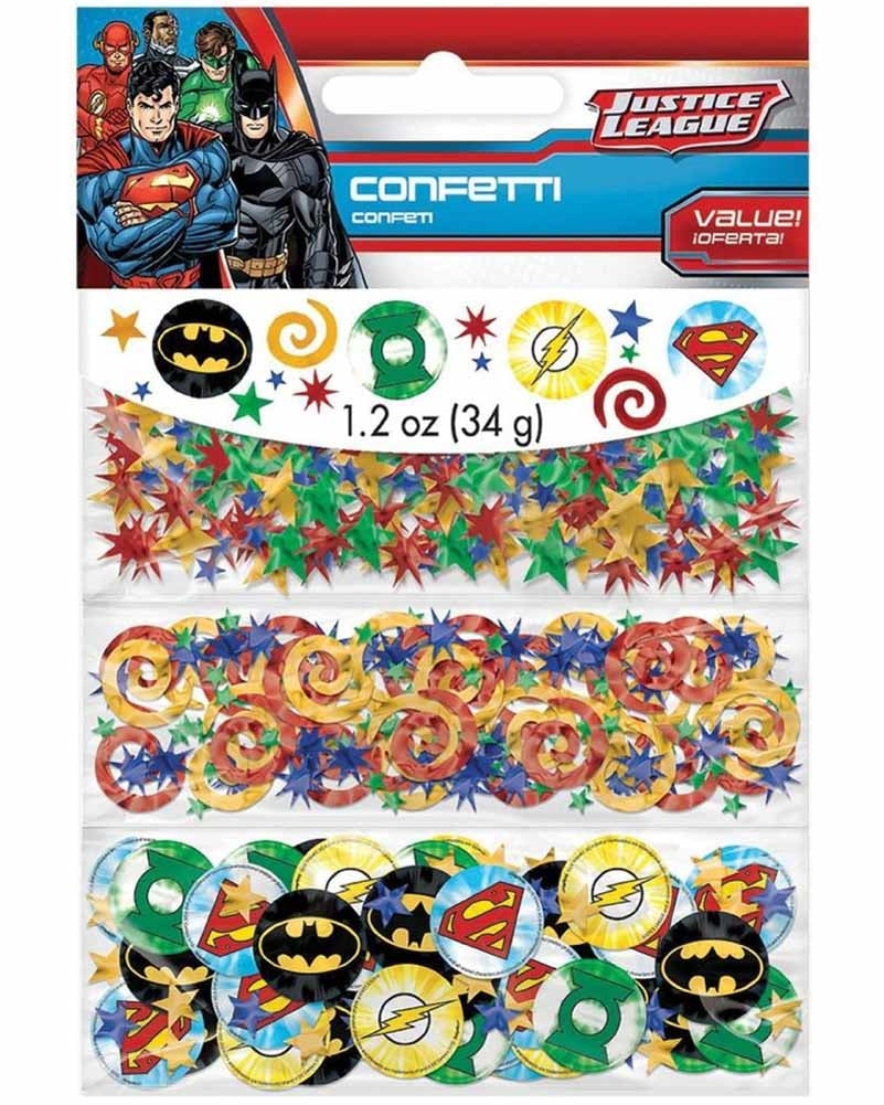 justice league confetti