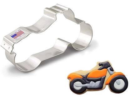 Motorcycle Premium Tin Cookie Cutter