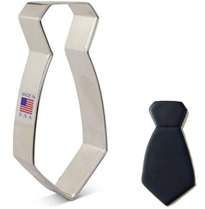 Neck Tie Premium Tin Cookie Cutter