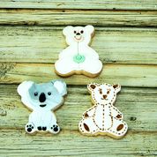 Teddy Bear Sitting Stainless Steel Cookie Cutter