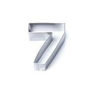 Number 7 Stainless Steel Cookie Cutter