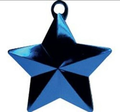 Glitz Star Balloon Weight Royal Blue