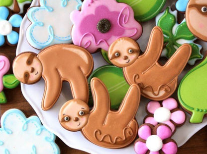 Sloth Premium Tin Cookie Cutter