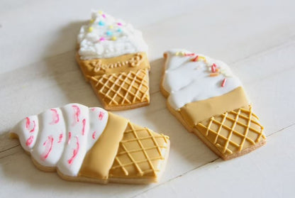 Soft Serve Ice Cream Premium Tin Cookie Cutter