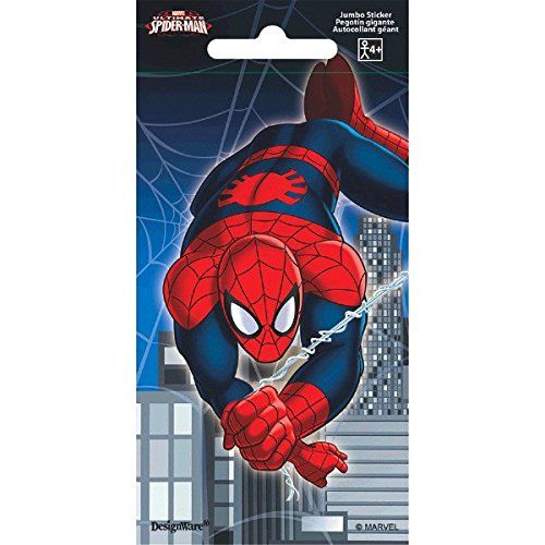 ULTIMATE SPIDERMAN JUMBO STICKER 1 PC MARVEL SUPERHERO DECORATION NOVELTY HOBBY