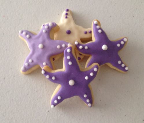 Starfish-Orchid Mini Stainless Steel Cookie Cutter