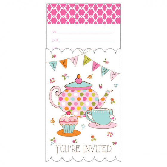 Tea Time Invitation Pop-up