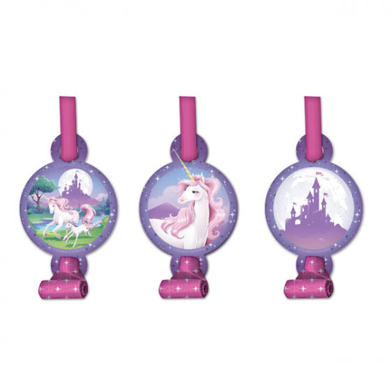 Unicorn Fantasy Blowouts & Medallions Party Favour