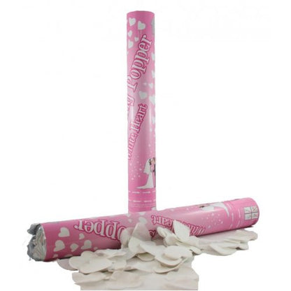 Wedding White Tissue Twist Poppers