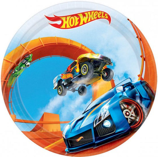 Hot Wheels Wild Racer Birthday Plate